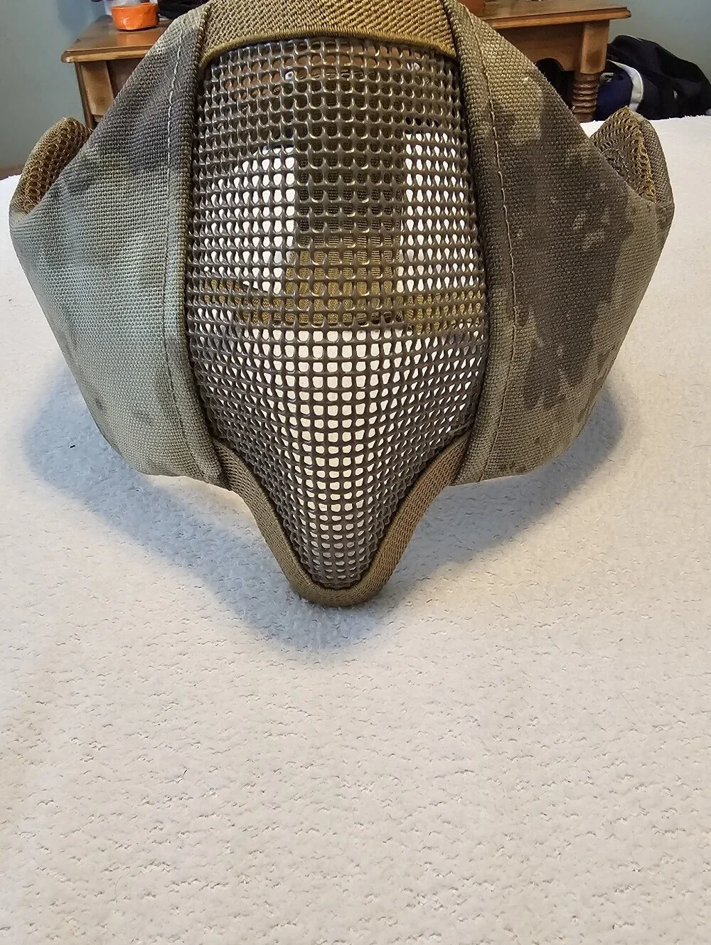 Unbranded Camo foldable tactical airsoft mask Paintball Skeet Shooting Hunting